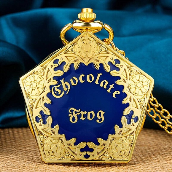 Pocket Watch Other - Chocolate Frog NEW Harry Potter Pocket Watch Fan Gift Hogwarts Wizard